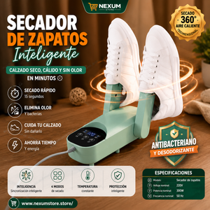 SECADOR DE ZAPATOS DESINFECTANTE PREMIUM LUZ UV