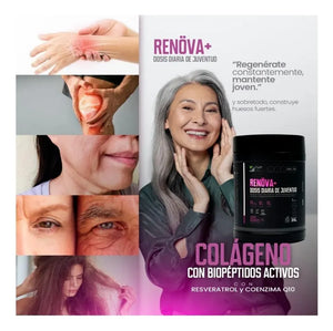 Colageno Renova Con Biopeptidos Activos en Polvo Pote 315 gr. -ENVIO GRATIS