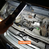 Linternas LED recargables, luz de trabajo con Base magnética y gancho colgante, reflector de 3 modos